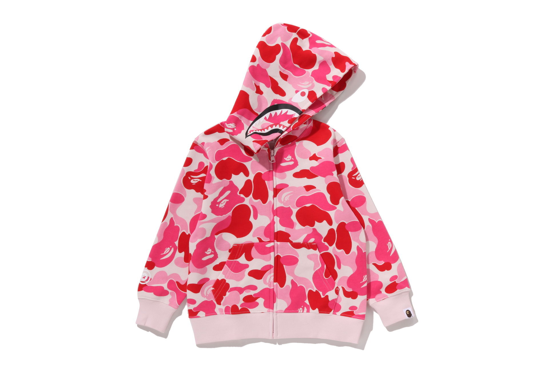 【BAPE童裝】青少年尺寸0314 發售 MILO SHARK ZIP HOODIE