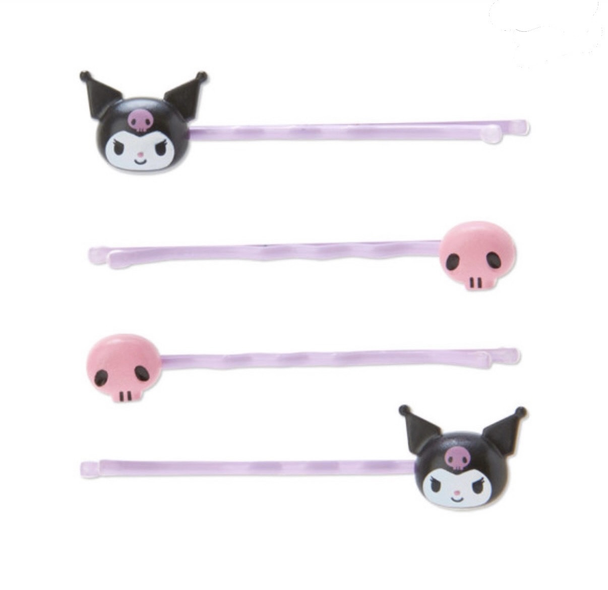 JP Kuromi 造型髮夾連樽吊飾 3659