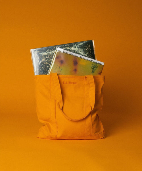 L.L.Bean/ record tote bag for bonjor records exclusive