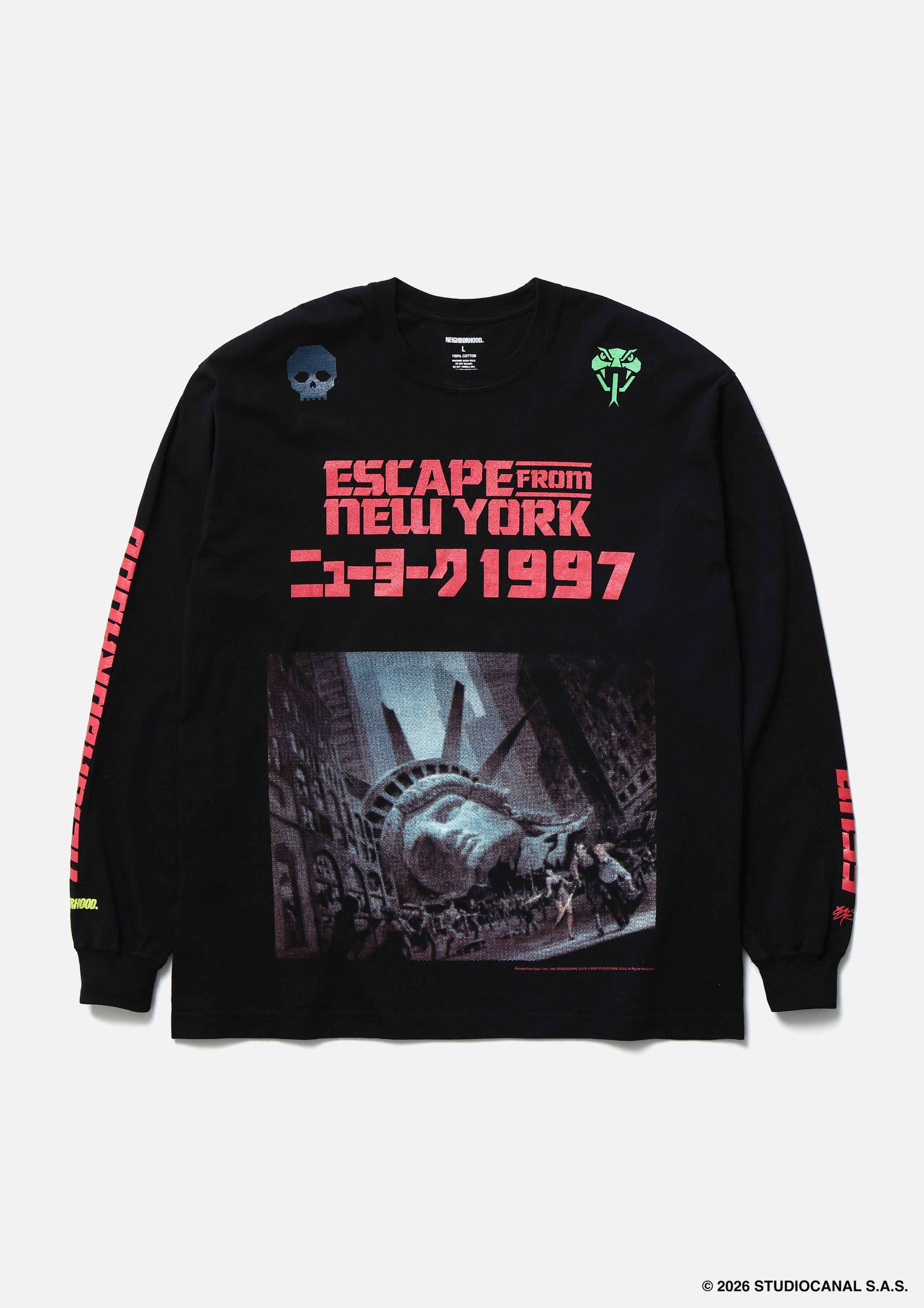 『代購商品』2026SS NEIGHBORHOOD NBHD NH X SSUR . TEE LS 大學T 261PC79N-LTM01S