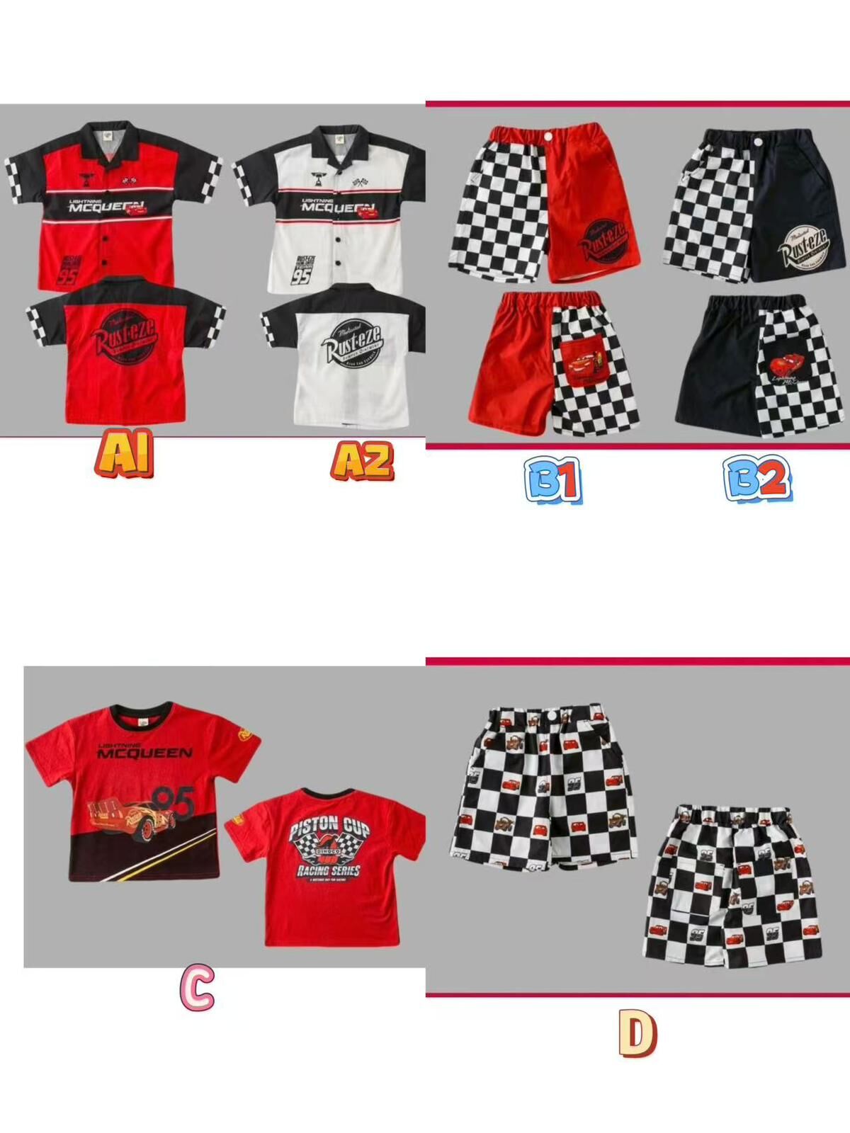 日單 Littc & McQueen motorcycle賽車系列