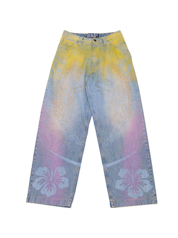 Denim Baggy Trousers