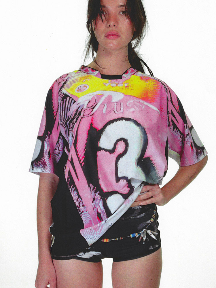 Sport loose fit short sleeve top