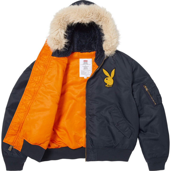 【Supreme】0314 WEEK 3 發售 Supreme®/Playboy® Hooded MA-1