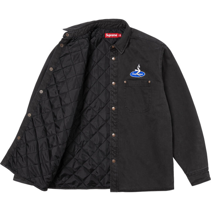 【Supreme】0314 WEEK 3 發售Quilted Lined Denim Snap Shirt