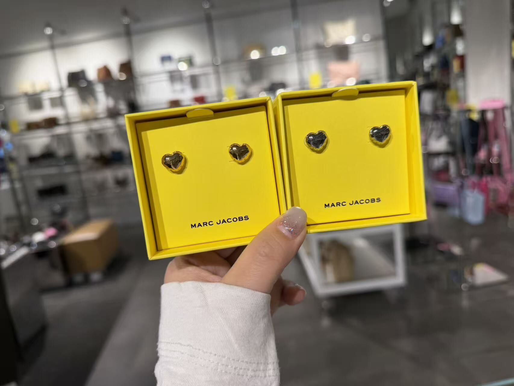 【直播】Marc Jacobs LX031282 心心耳環