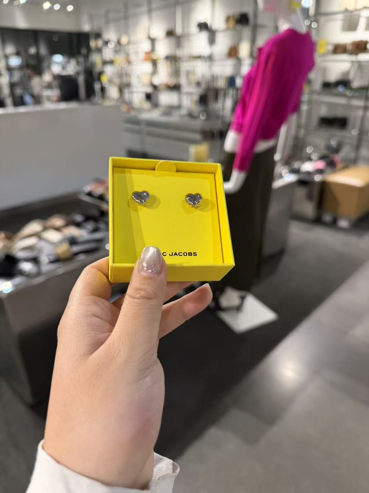 【直播】Marc Jacobs LX031282 心心耳環