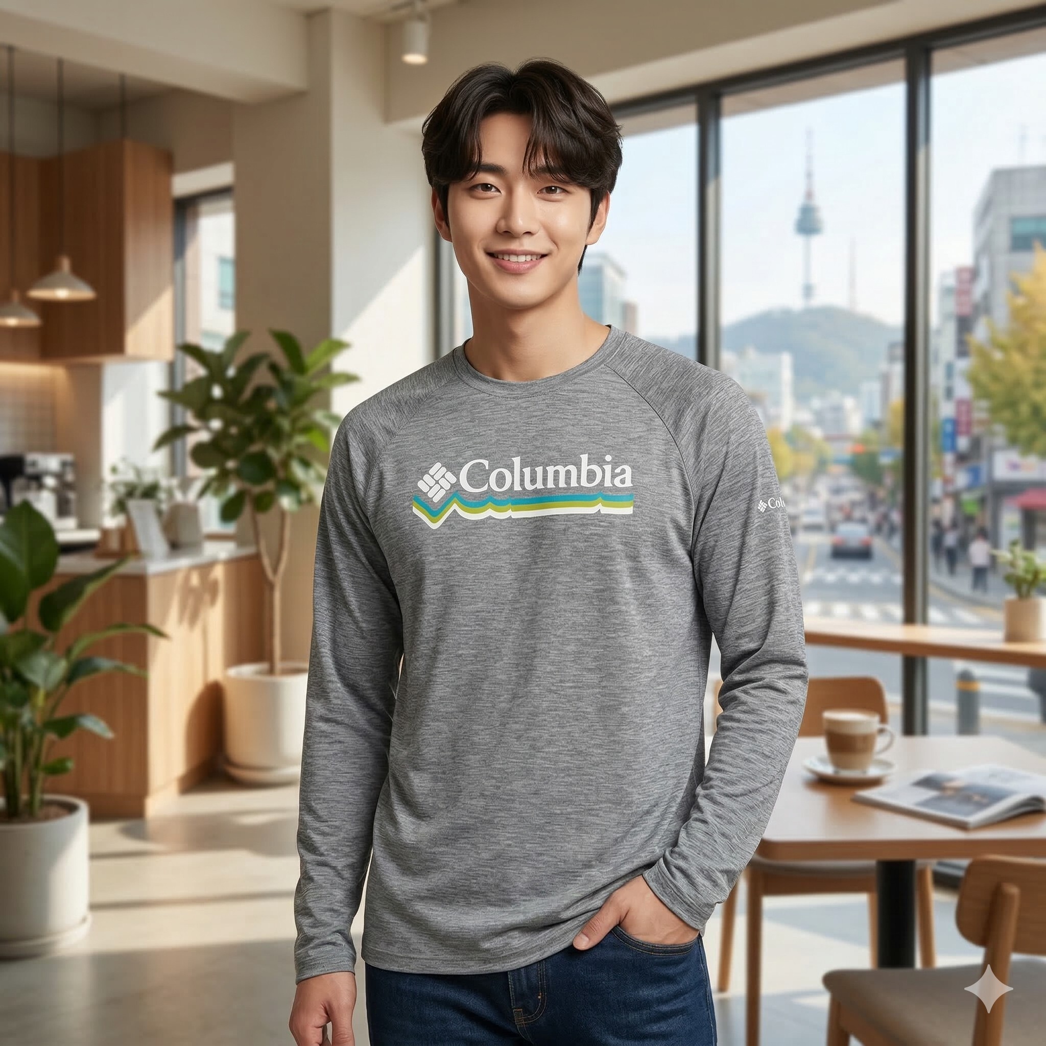 【預購】COLUMBIA H031214 男裝經典長袖上衣