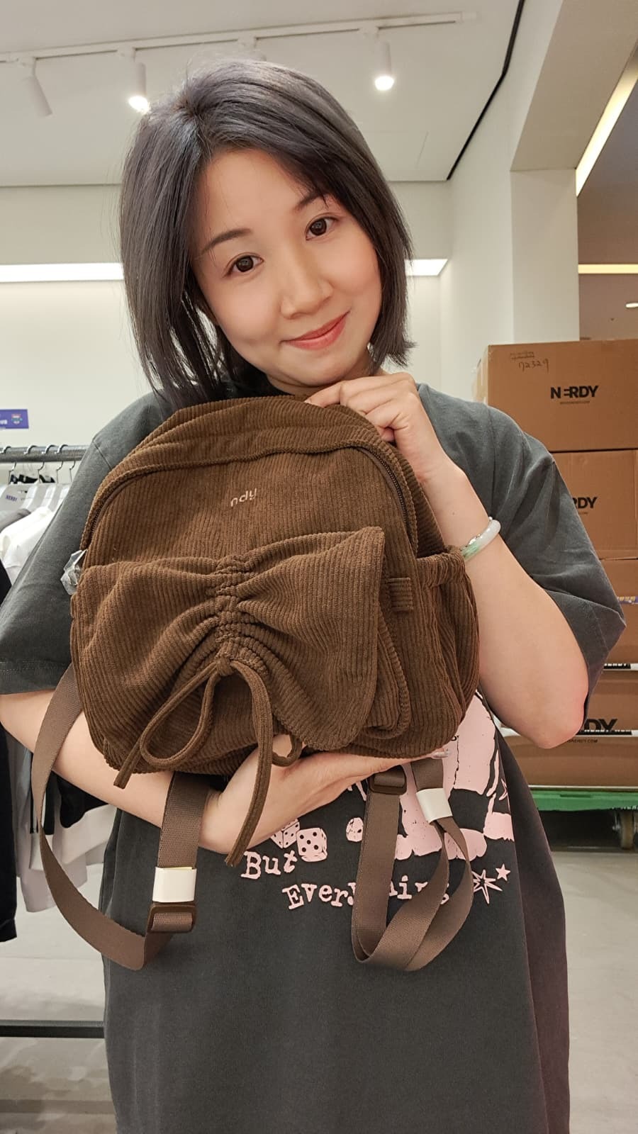 韓國代購 NERDY 迷你蝴蝶背囊 NE01