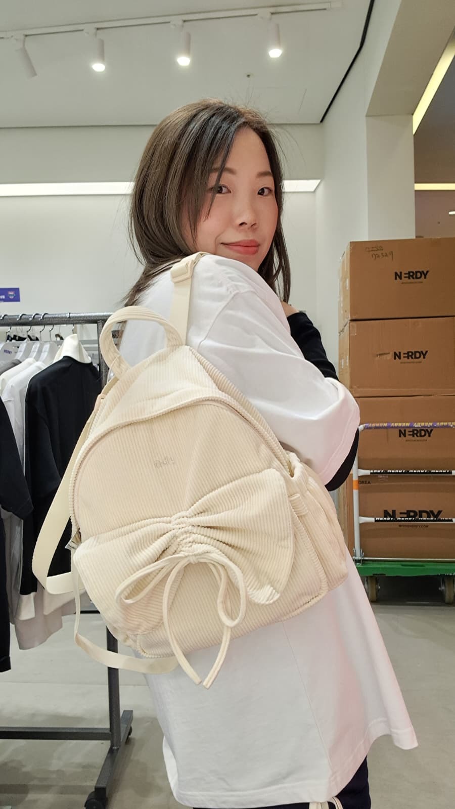 韓國代購 NERDY 迷你蝴蝶背囊 NE01