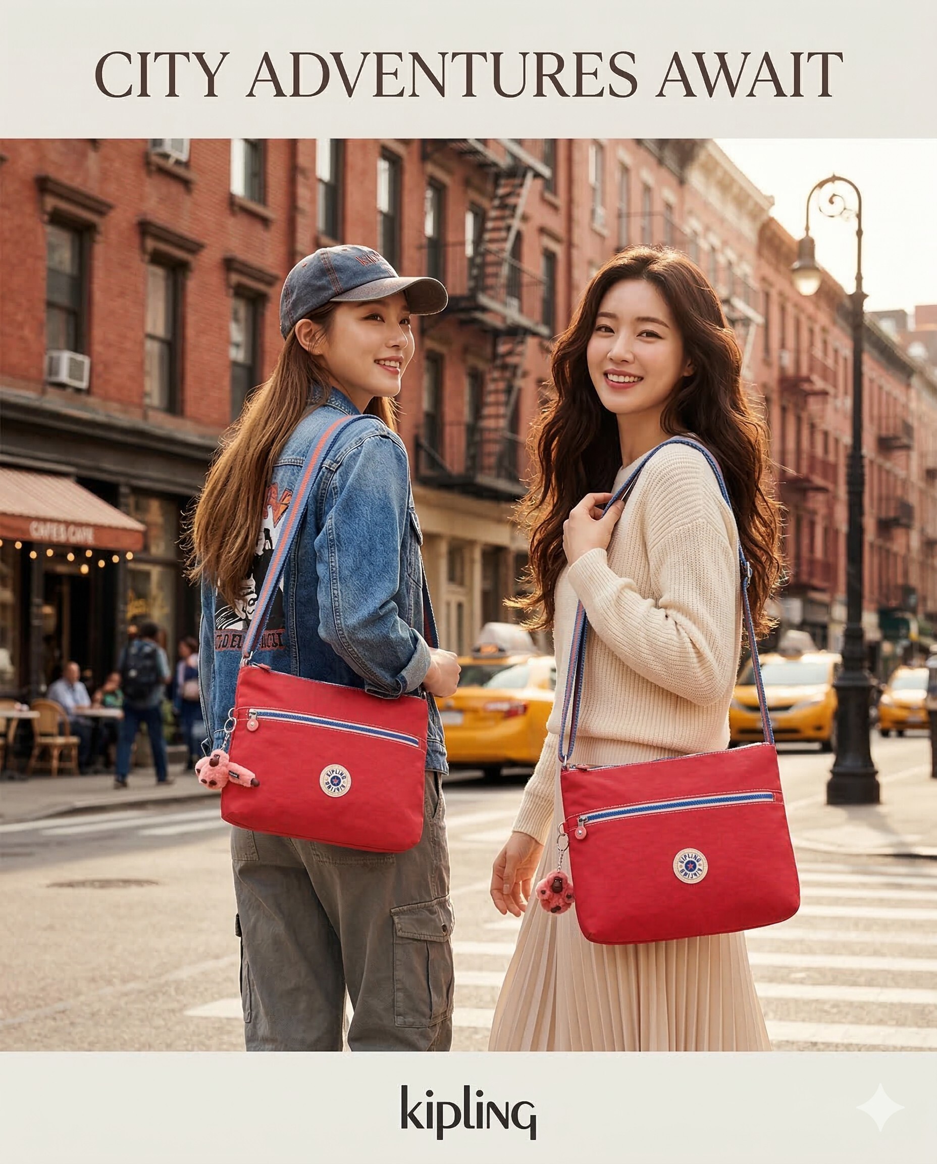 【預購】KIPLING H031219 輕盈尼龍斜揹相機包