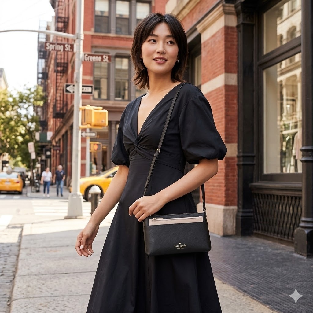 【預購】Kate Spade New York H031250 斜背包（配可拆式小袋）