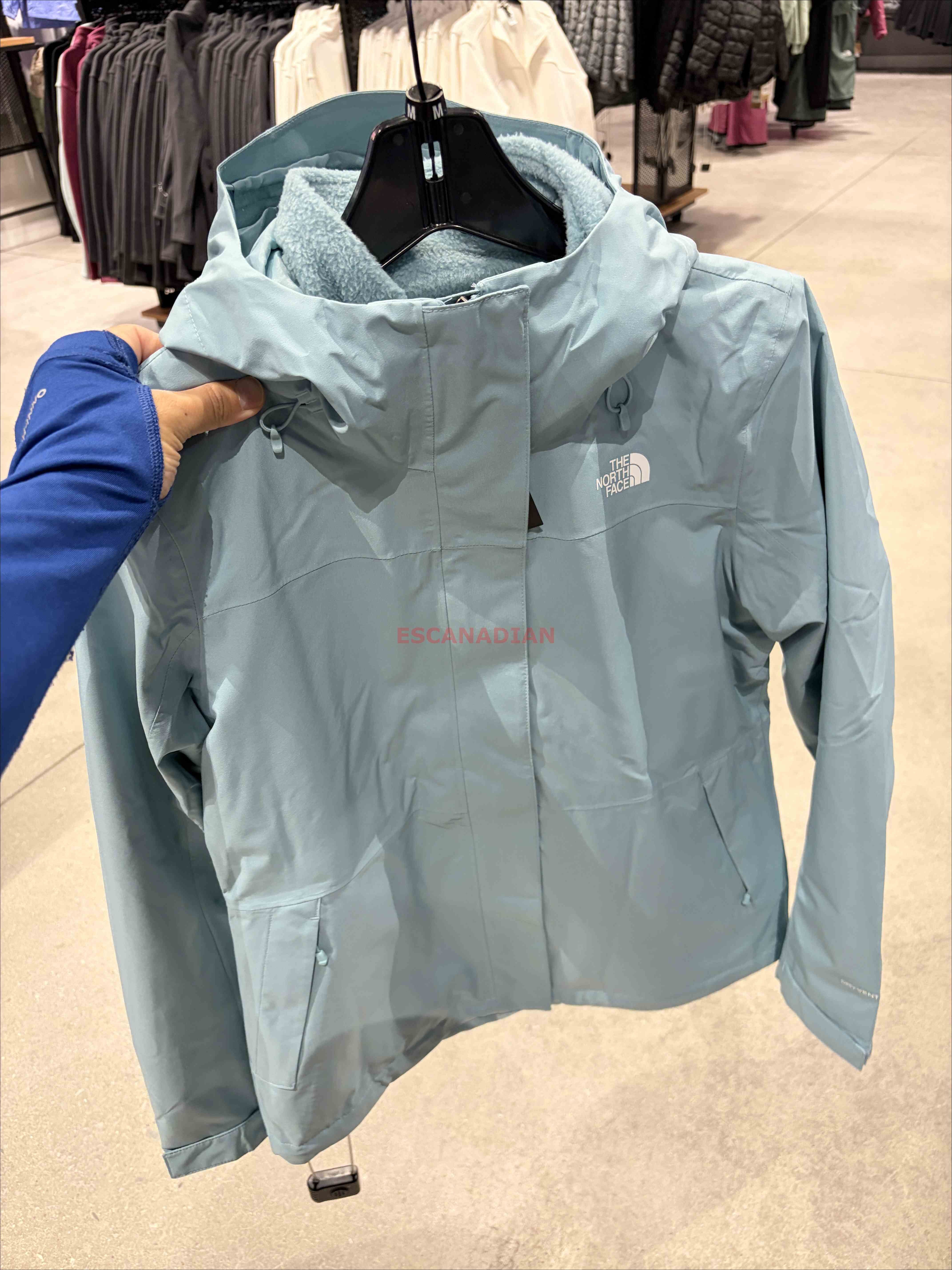 THE NORTH FACE 女大人  三合一 TORO 搖立絨刷毛內裡 防風 防水 連帽 風衣外套 (內裡可單穿)