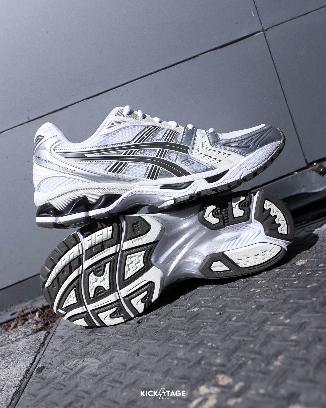 [門市現貨] 男女鞋 ASICS GEL-KAYANO 14 'White Ivory' 牛奶可可 拿鐵 象牙白 亞瑟膠科技 舒適 緩震 休閒 慢跑鞋【1203A537-111】