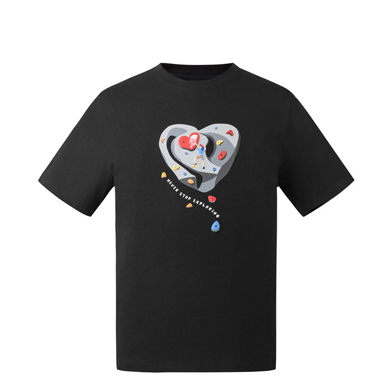 The North Face - 男裝 HEAVYWEIGHT V-DAY 寬鬆短袖圖案T恤 NF0A8GW1