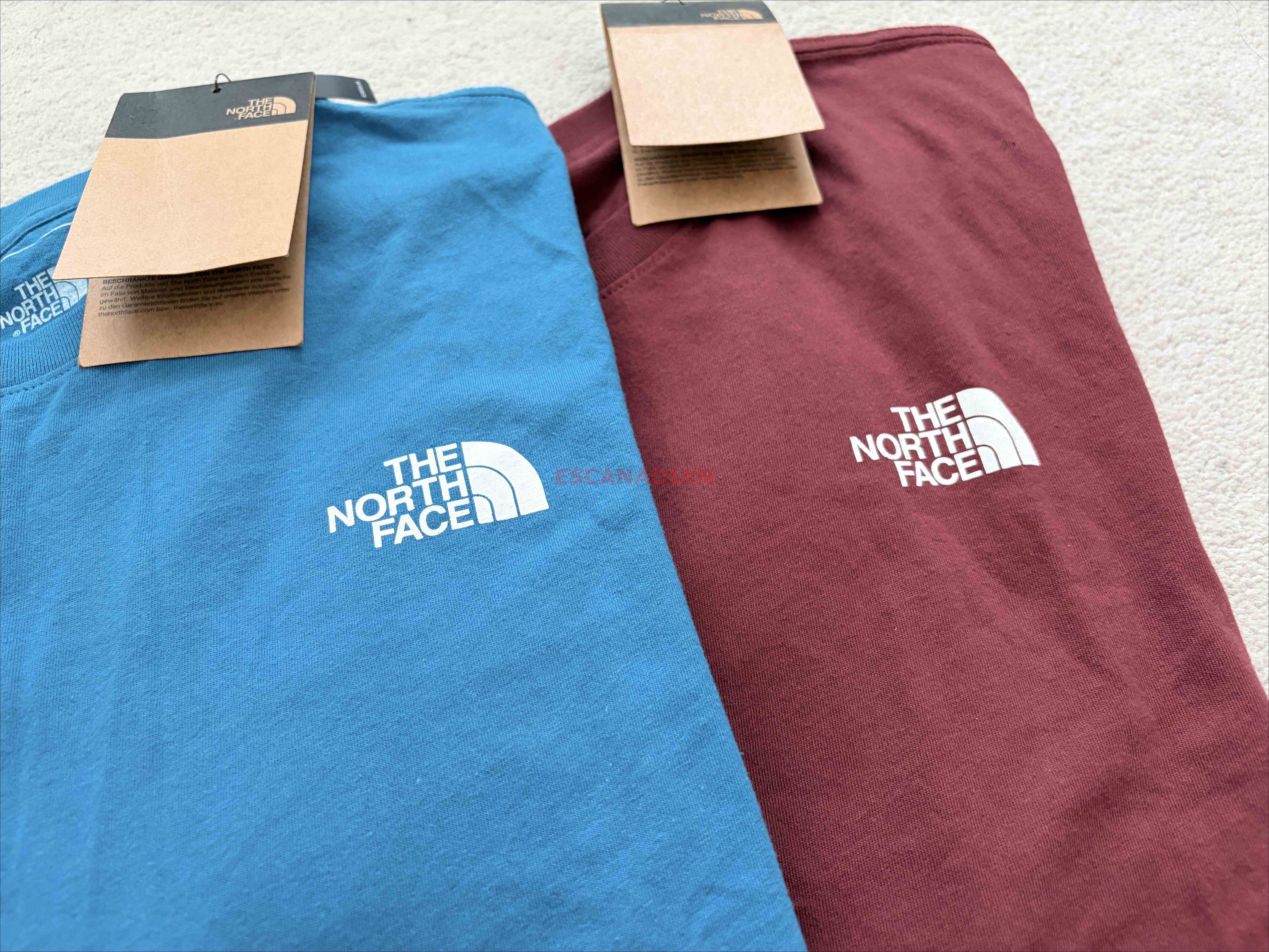 THE NORTH FACE 男大人 BOX LOGO 正反圖案 短TEE (2色)