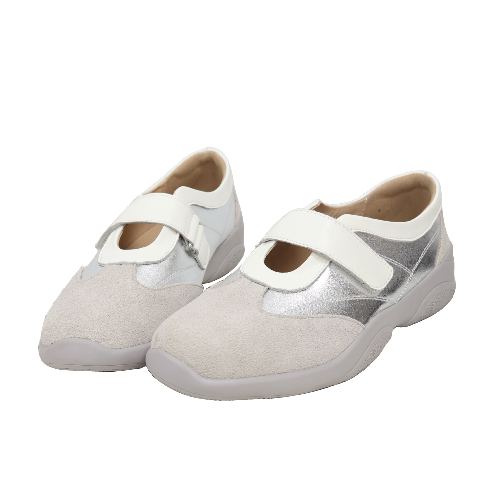 (現+預) 時尚拼接運動瑪莉珍鞋 -2色