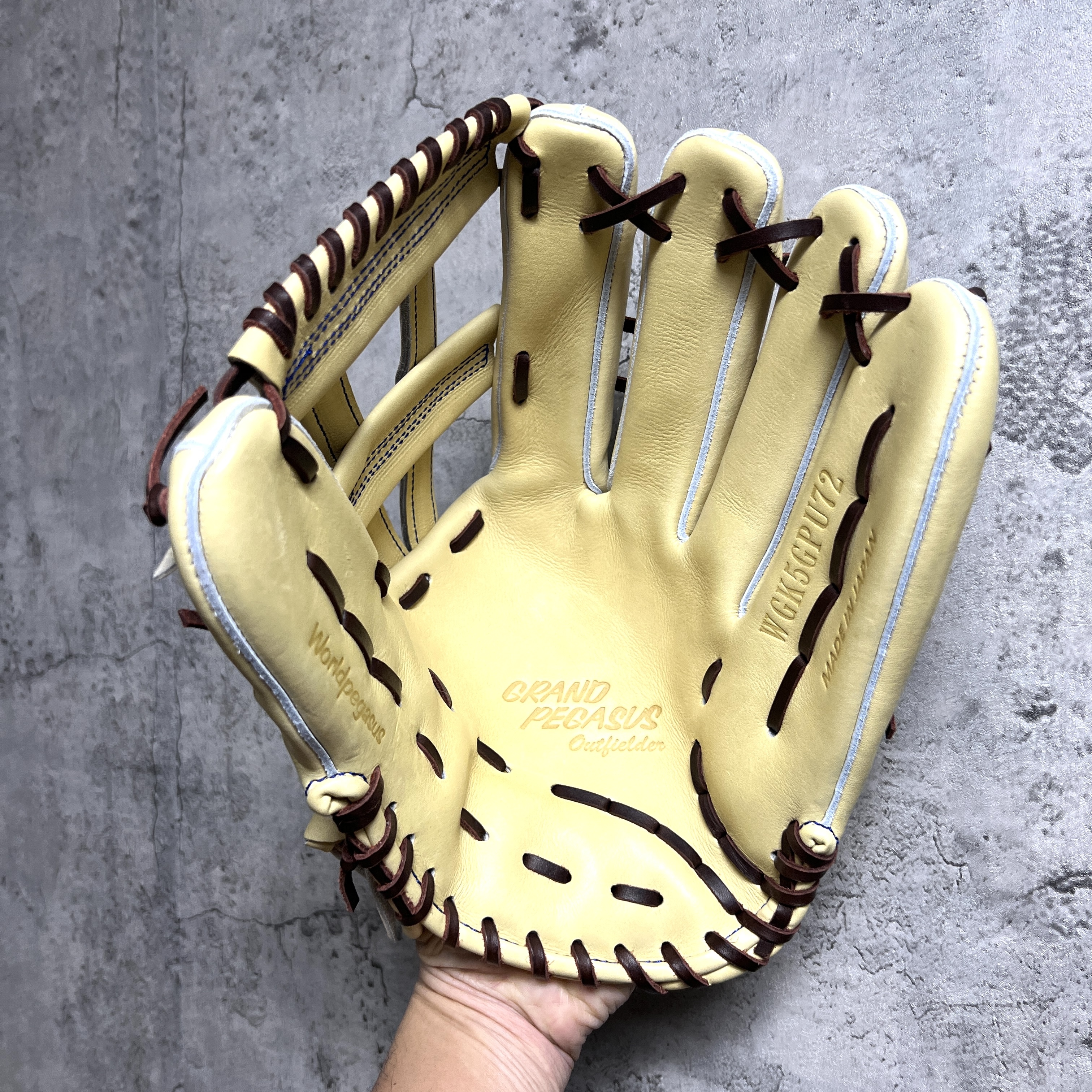 限時優惠價 約13.0吋 WP 獨角獸 和牛革 硬式 外野用 WORLD PEGASUS WGK5GPU72