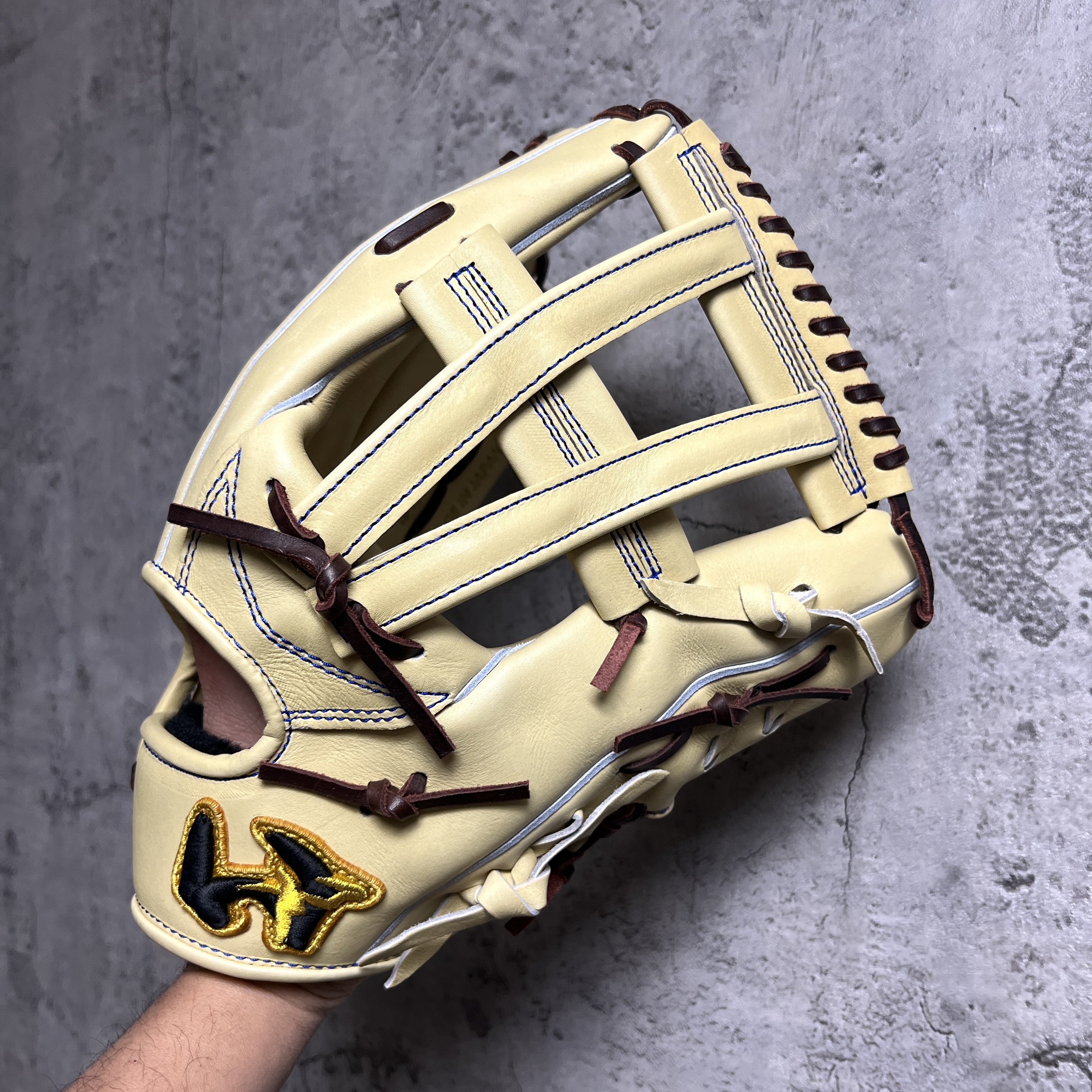 限時優惠價 約13.0吋 WP 獨角獸 和牛革 硬式 外野用 WORLD PEGASUS WGK5GPU72