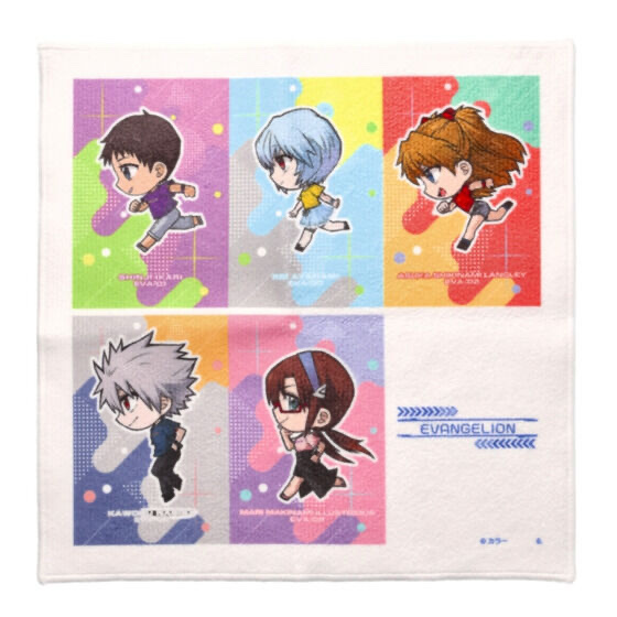 247373 Pbandai 預訂 2026/5月 ヱヴァンゲリヲン新劇場版　走るデフォルメシリーズ　ミニタオル