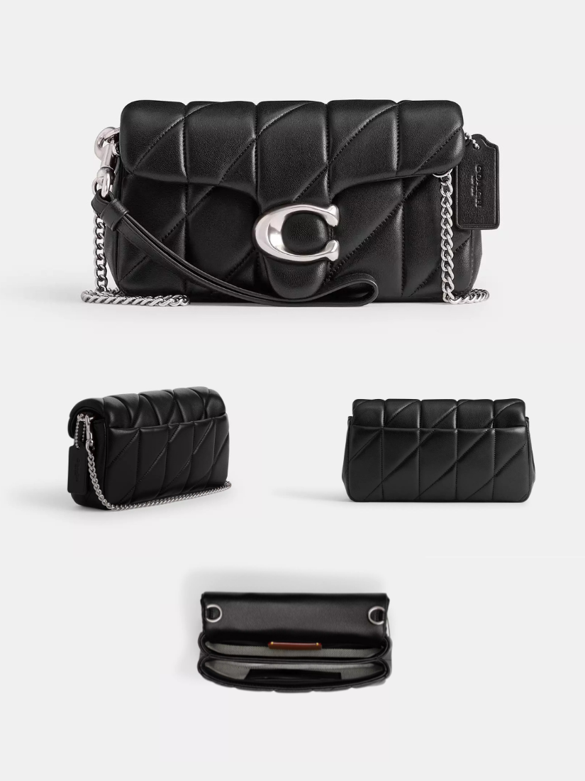 【 預購 】COACH Tabby Crossbody Bag 18 菱格絎縫手拿斜跨包