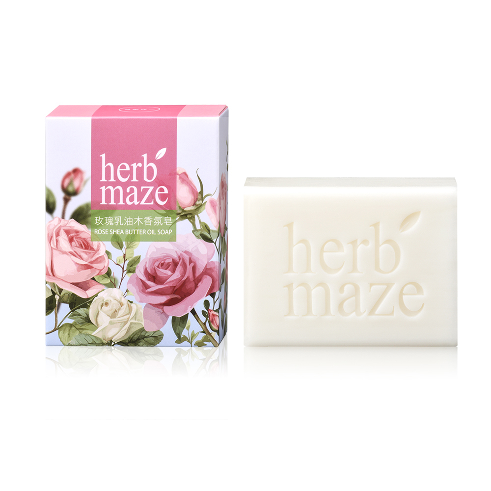 玫瑰乳油木香氛皂150g
