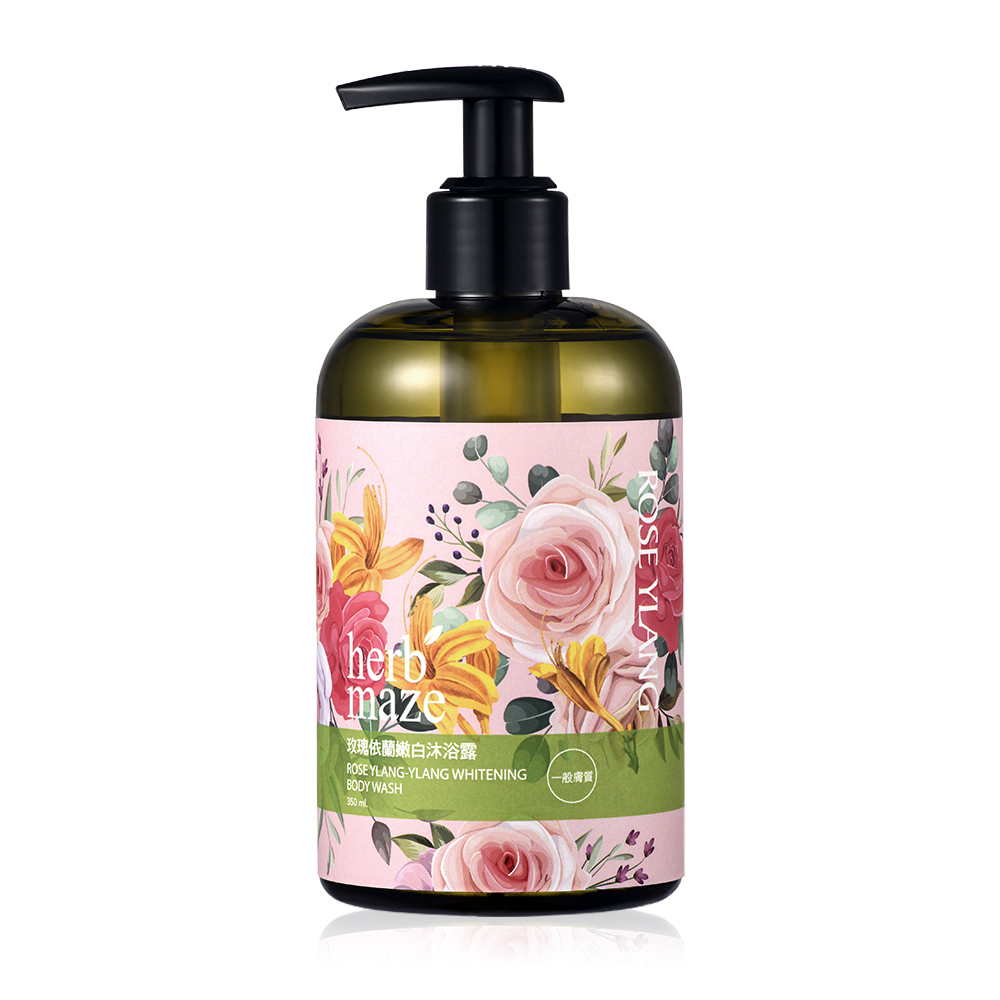 玫瑰依蘭嫩白沐浴露350ml