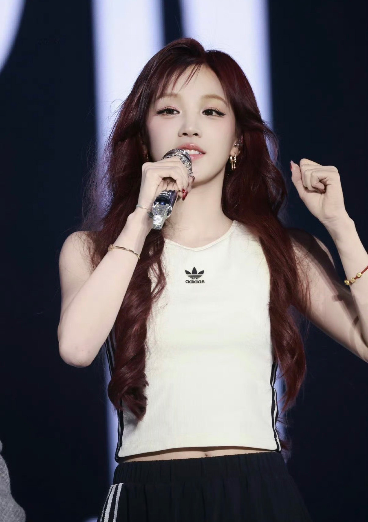 女款 ADIDAS ORIGINALS 白色 黑色 宋雨琦同款 胸墊 修身 三葉草 運動 背心【KB6417/KB6418】ADLP