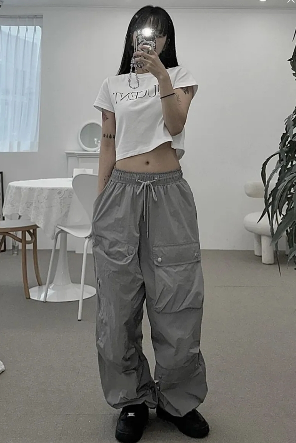 （現貨）韓牌 MUCENT LETTERING 字母logo 短版 短T P00000IF