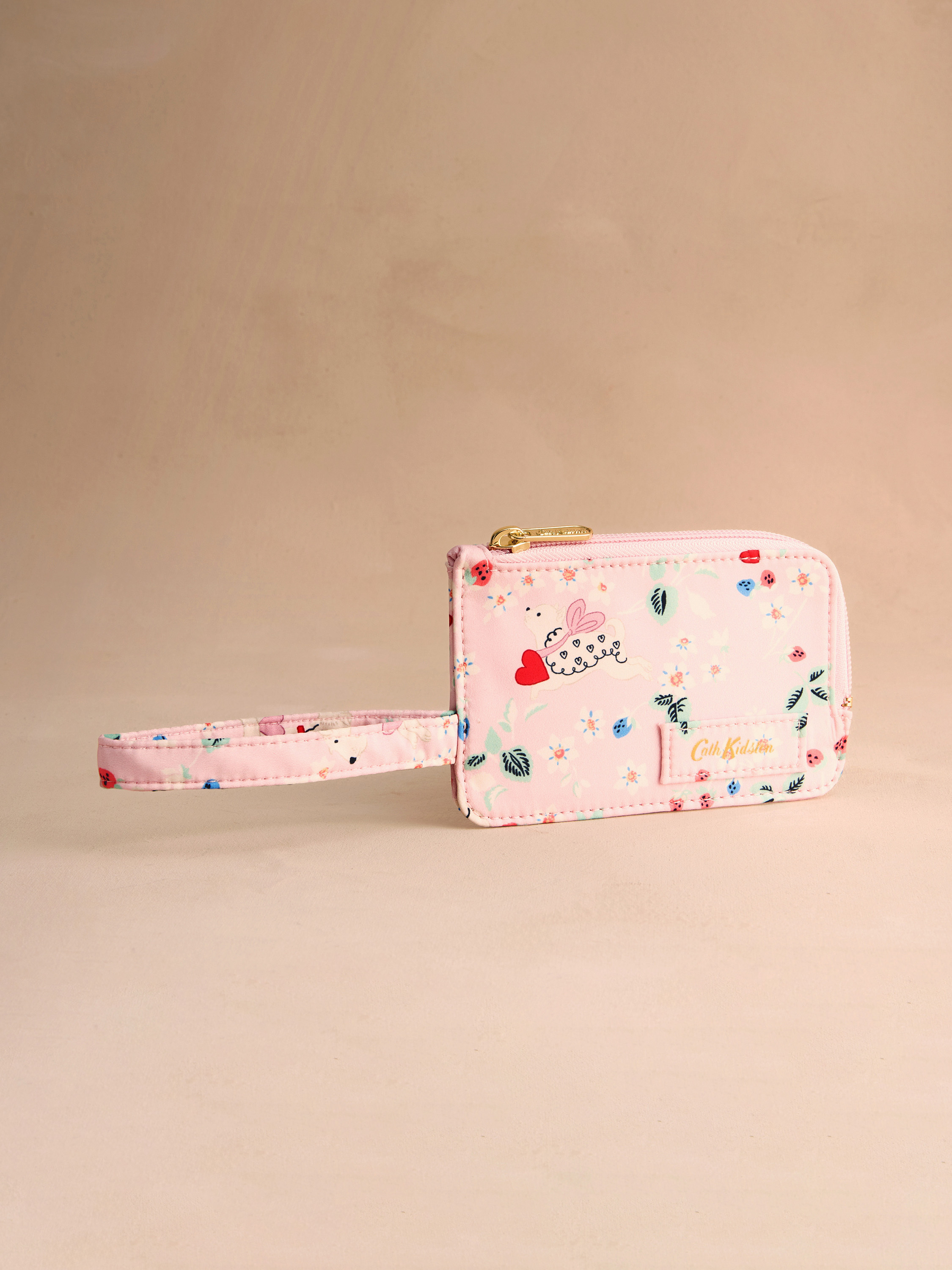 Puppy Floral 票卡零錢鑰匙包