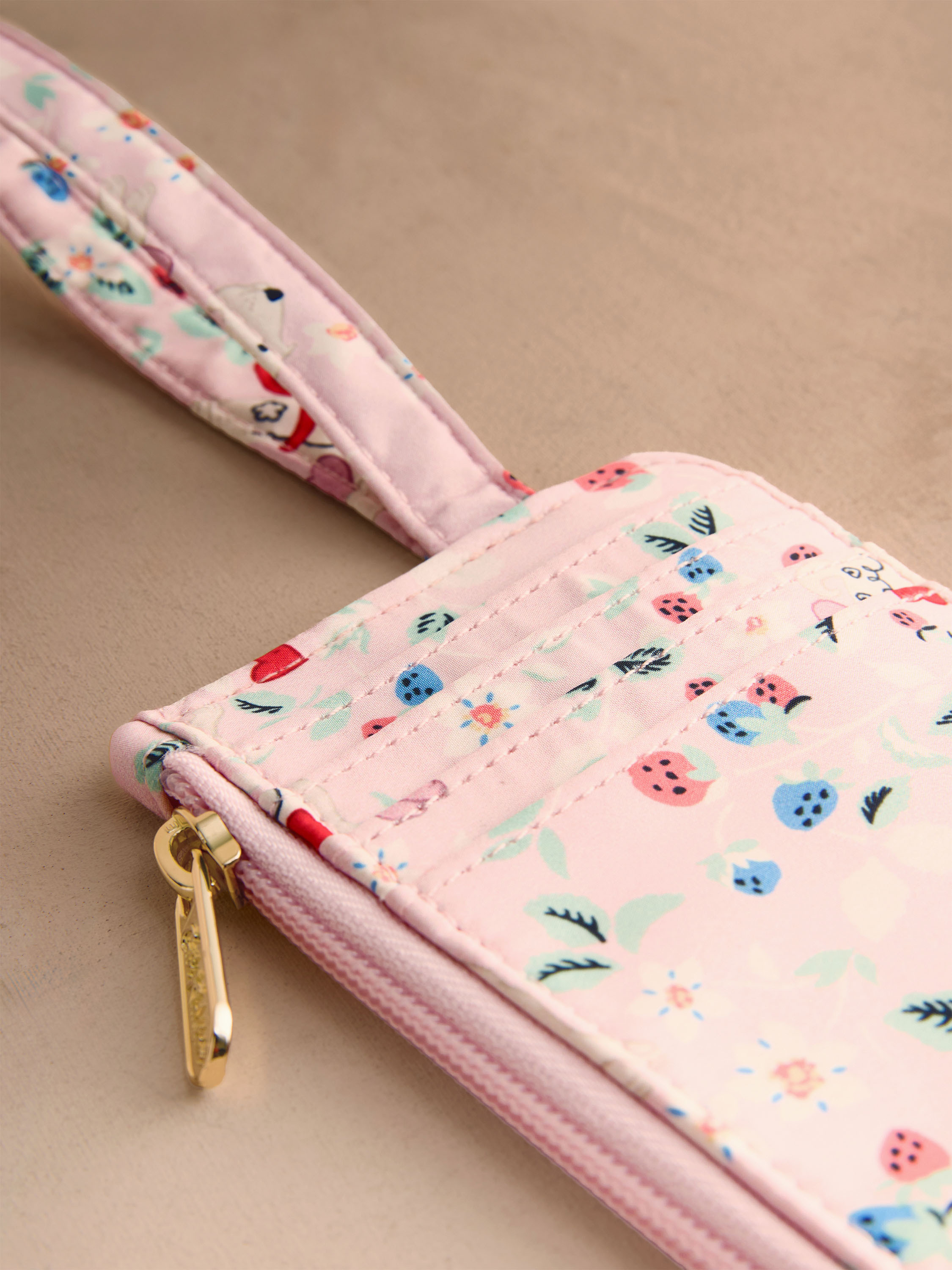 Puppy Floral 票卡零錢鑰匙包