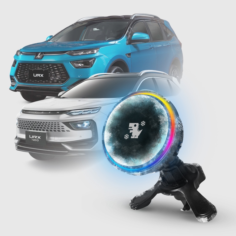 LUXGEN URX 系列｜XILLA黑鏡冰核智充手機架