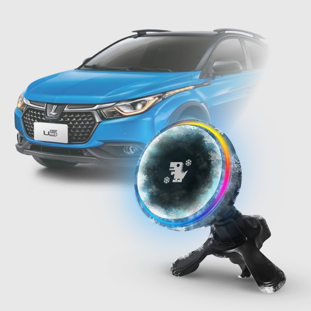 LUXGEN U5  系列｜XILLA黑鏡冰核智充手機架