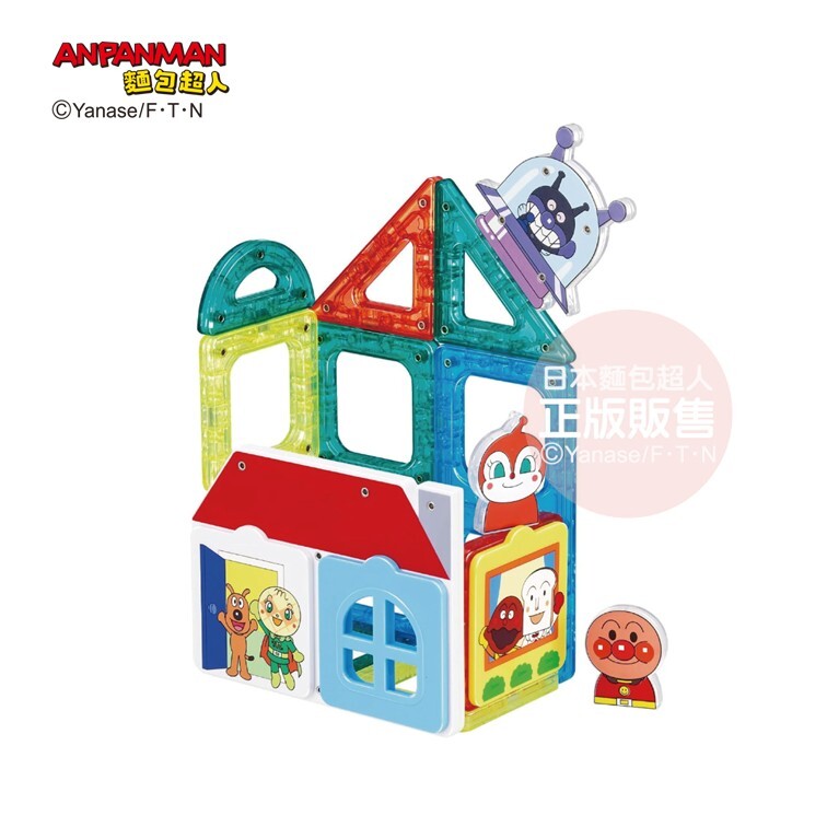 麵包超人 趣味學習拼拼磁貼 麵包工廠組 (1歲6個月)