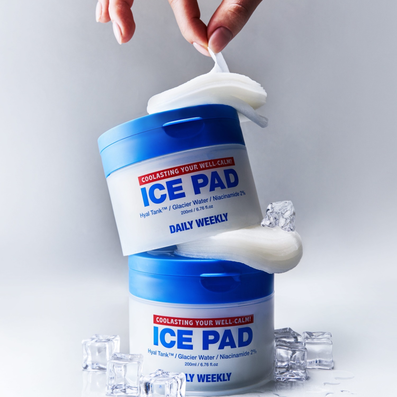 台灣總代理授權| Daily Weekly 清涼舒緩鎮靜棉片