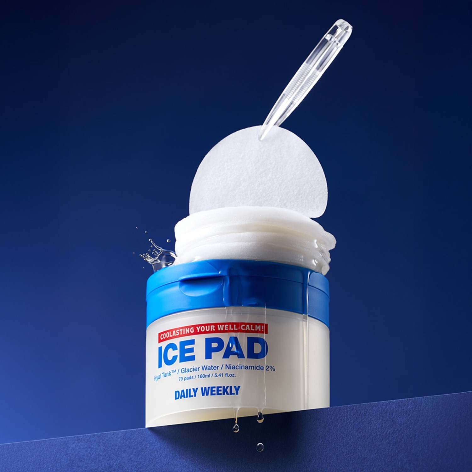 台灣總代理授權| Daily Weekly 清涼舒緩鎮靜棉片