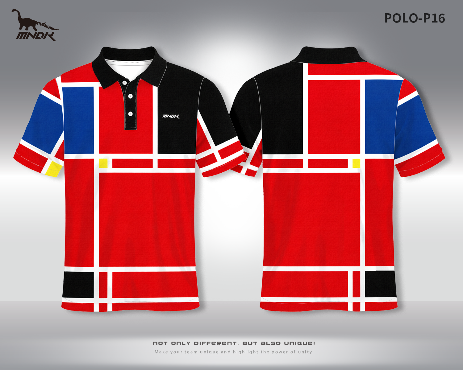 MNDK莫納帝克｜客製化團體服｜專業運動服｜公司制服｜台中POLO-P16
