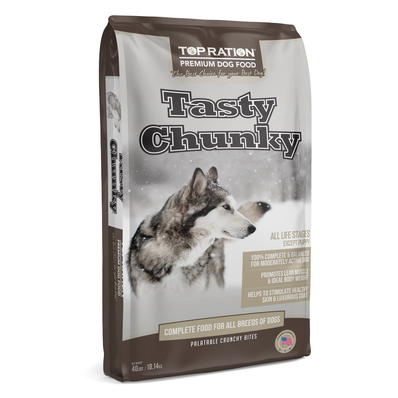 Top Ration 低蛋白美味( 嚴選火雞+羊肉) 全犬(成犬+老犬)配方狗糧 (啡袋)