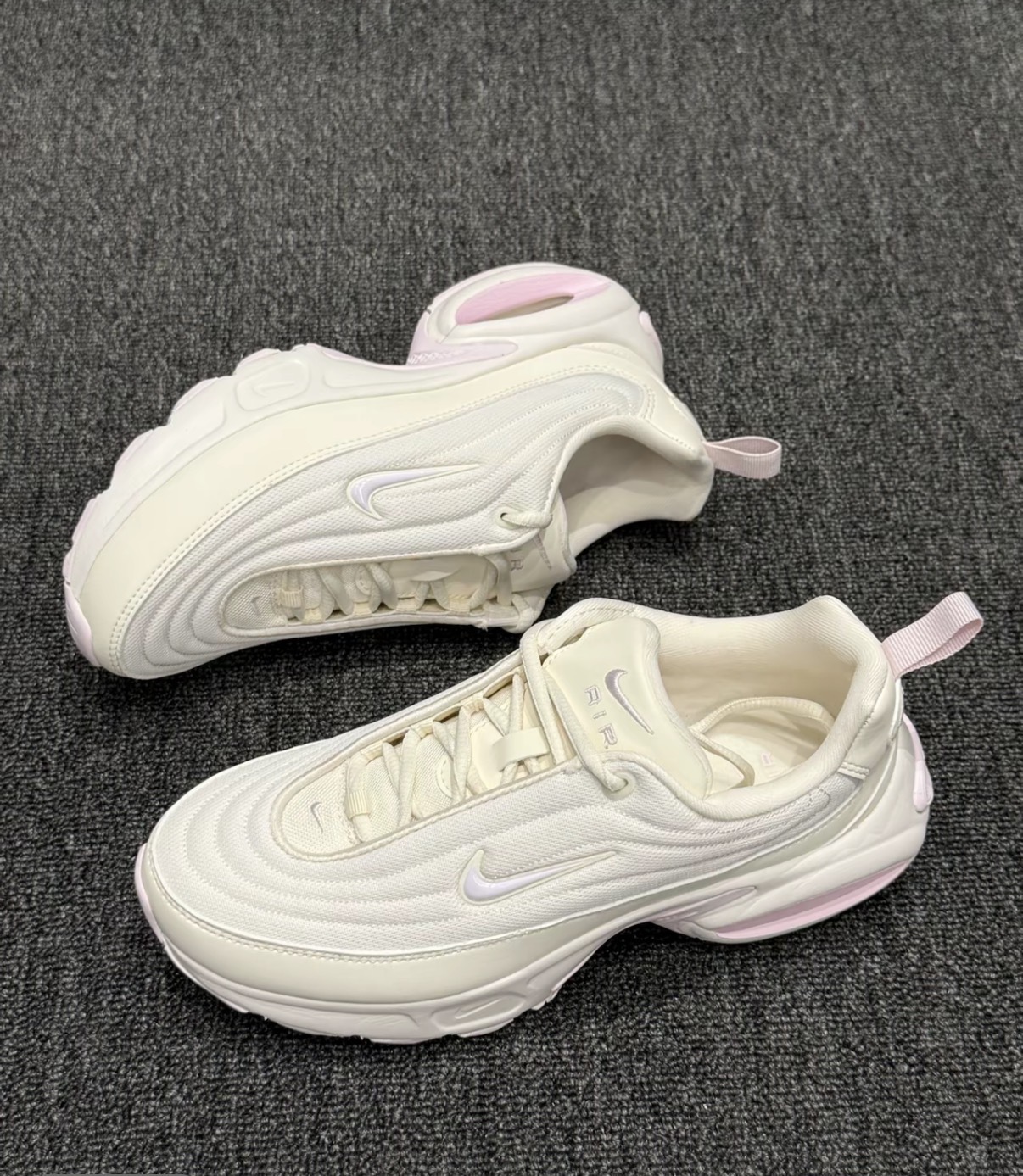 女鞋 NIKE W AIR MAX PORTAL 米白粉 厚底 氣墊 緩震 休閒鞋【HF3053-111】