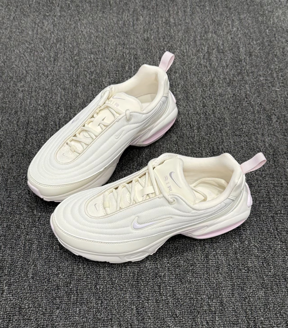 女鞋 NIKE W AIR MAX PORTAL 米白粉 厚底 氣墊 緩震 休閒鞋【HF3053-111】