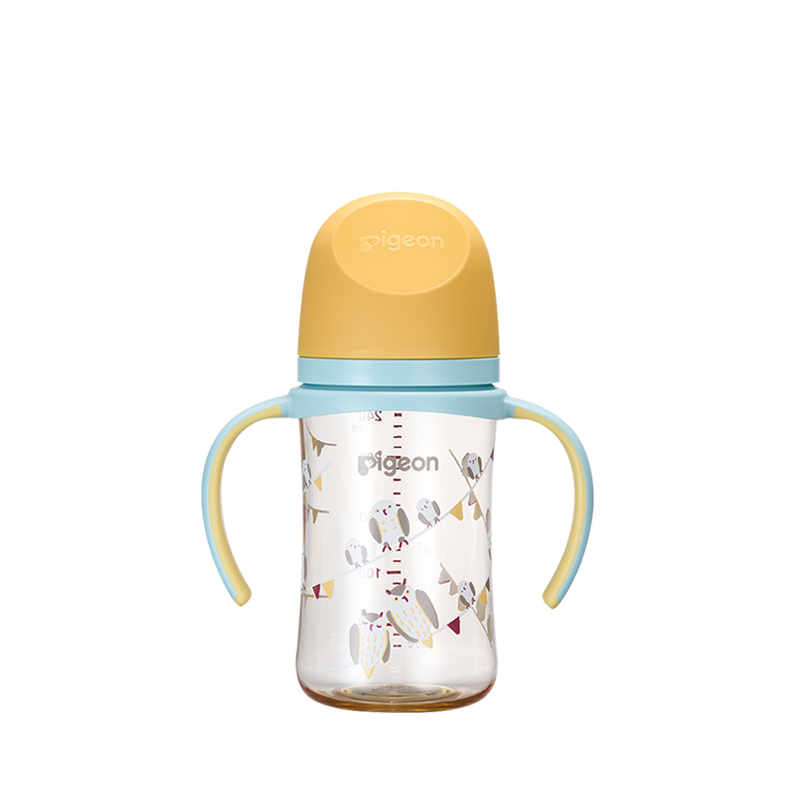 Pigeon 貝親 第三代母乳實感PPSU握把奶瓶240ml