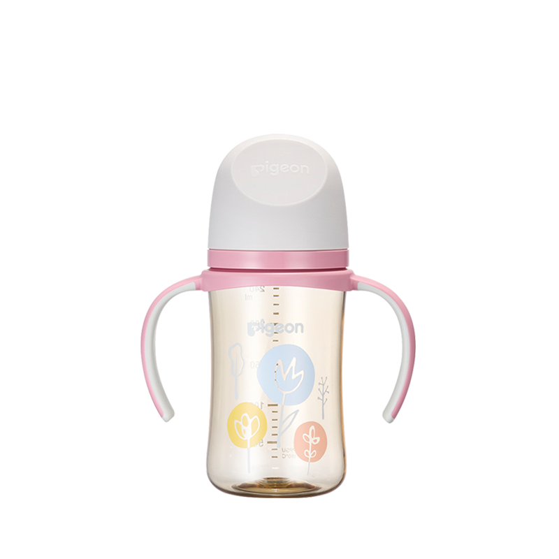 Pigeon 貝親 第三代母乳實感PPSU握把奶瓶240ml