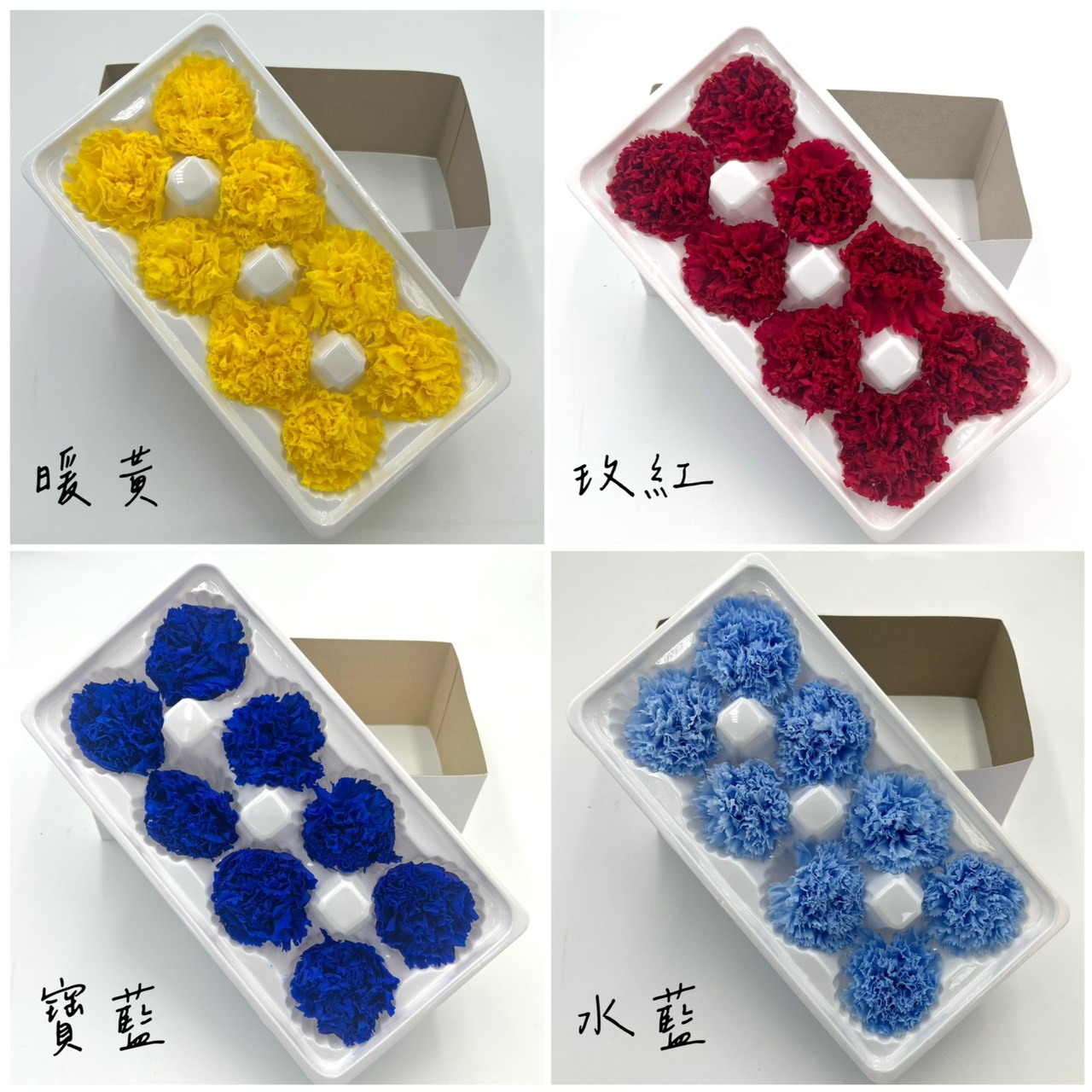 不凋康乃馨(8朵)