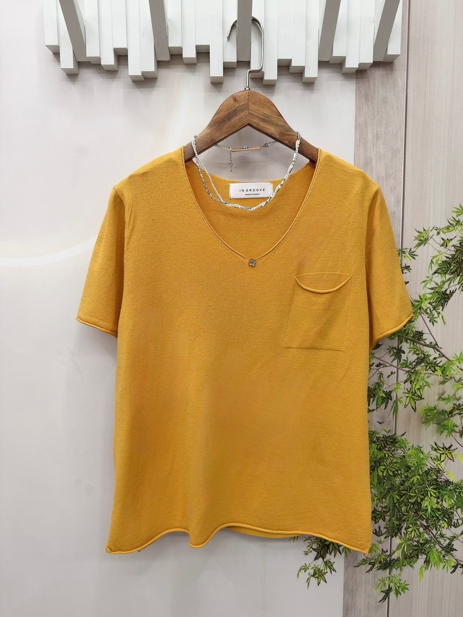 INGROOVE 薄料針織打底or 單著top ～150H