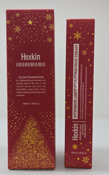 [K] HEXKIN Random Glow Foundation, Sculpting Face Cream, KHX55 (KHX55)