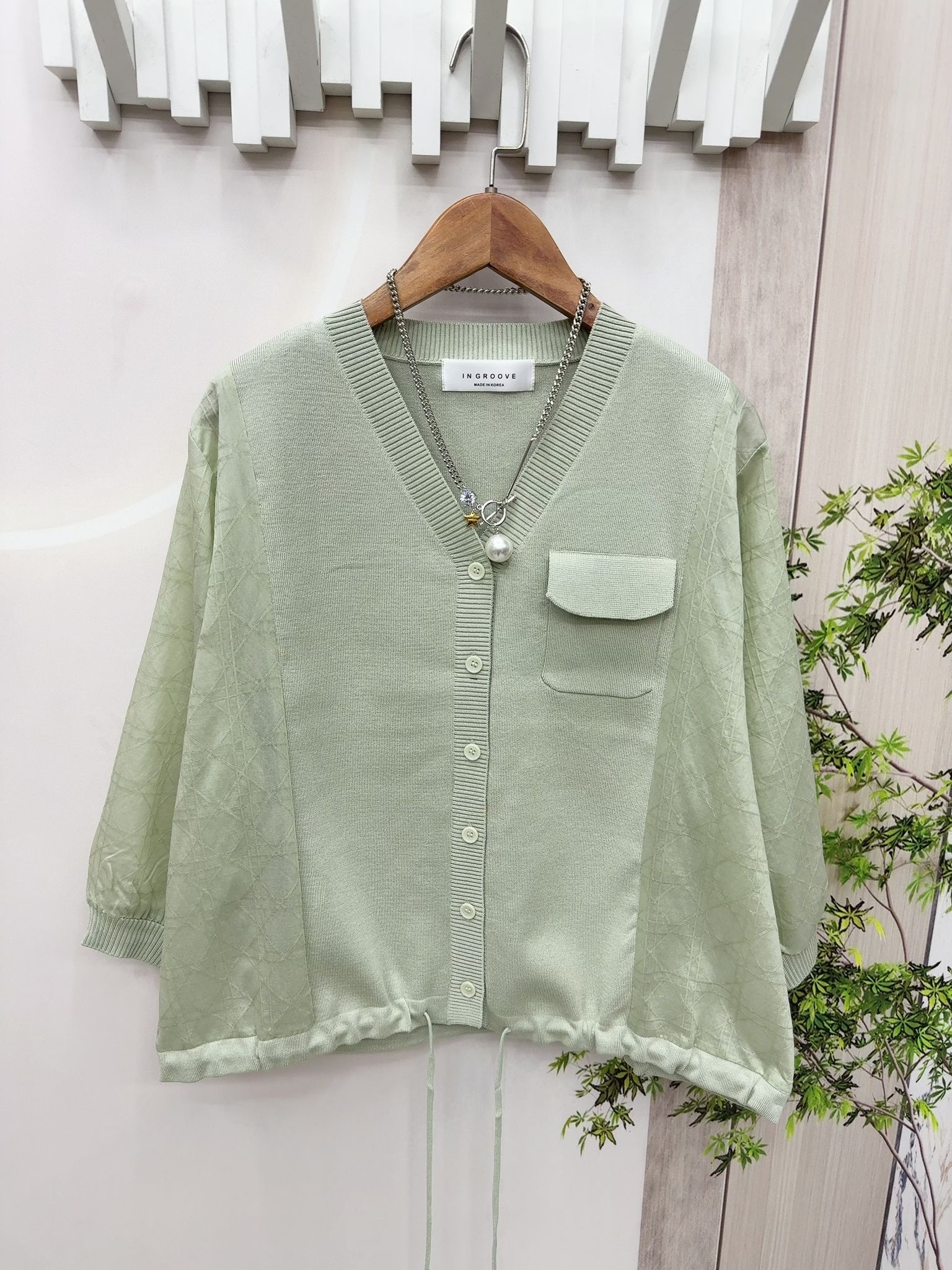 INGROOVE 薄料針織top ~150Y