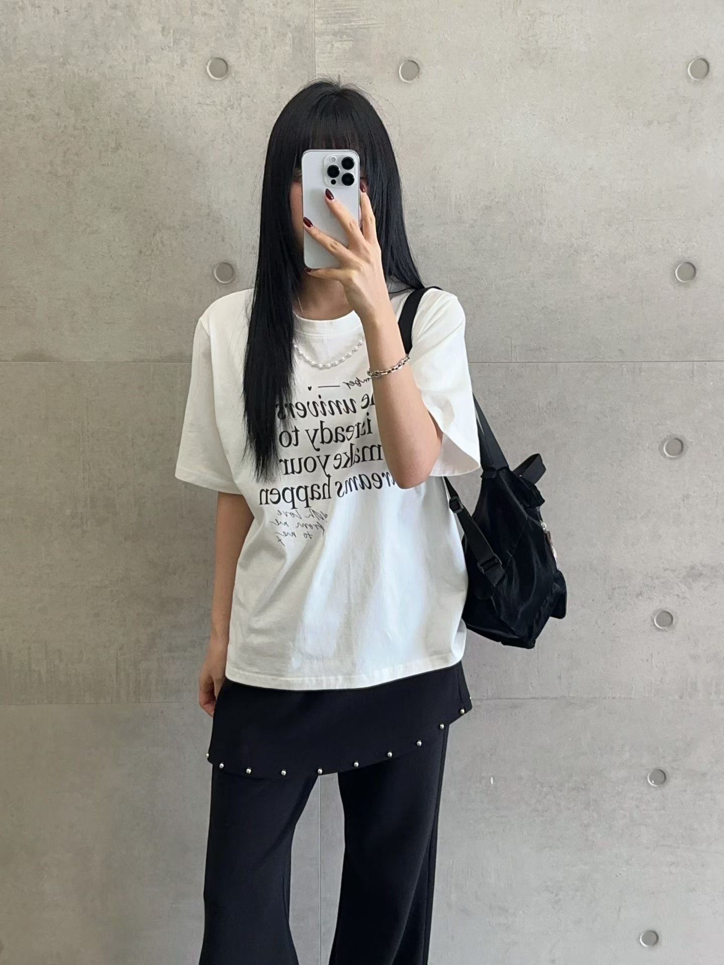 韓國高質set 頸鏈英文字top ～150Q