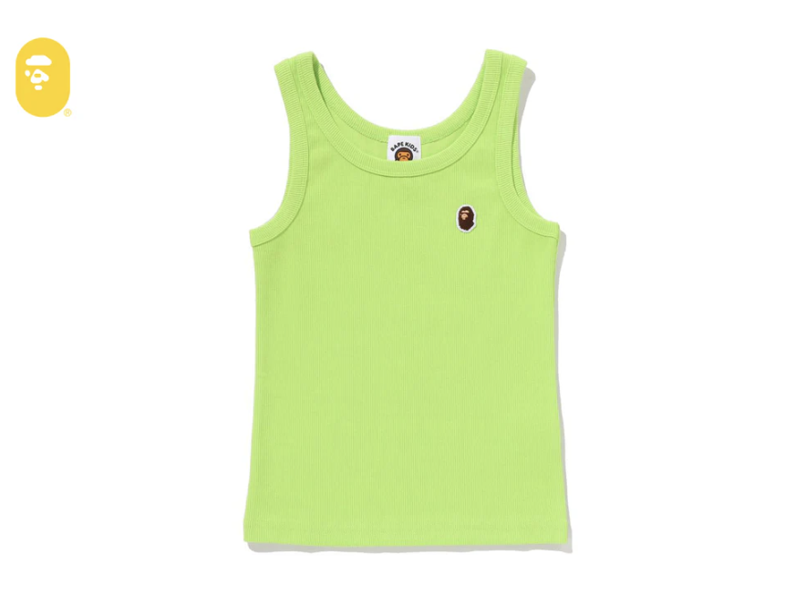 【BAPE童裝】 0314 發售 APE HEAD TANK TOP