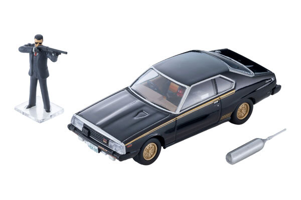 預訂:1/64 TOMYTEC LV-N Movie Stars 03 Seibu Keisatsu Machine X w/Keisuke Daimon Figure (336648)