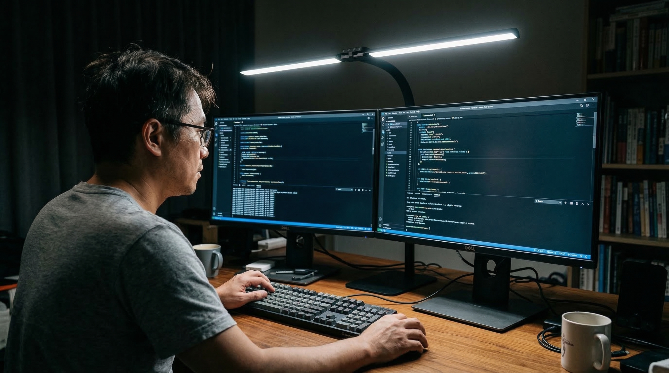 睡前舒適閱讀使用柔光護眼檯燈